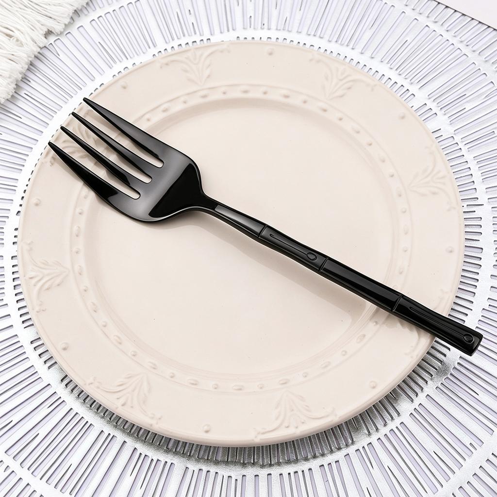 Stainless Steel Dinner Serving Fork,Mirror Polished Table Fork,1 Piece Salad Fork,Cutlery for Home Kitchen Cafe Restaurant