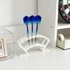 3D Printed Dart Holder Stand for Desk Shelf Tabletop Dart Display Rack Holds 27 Fully Assembled Steel or Soft Tip Dart for Game Room Bar Office