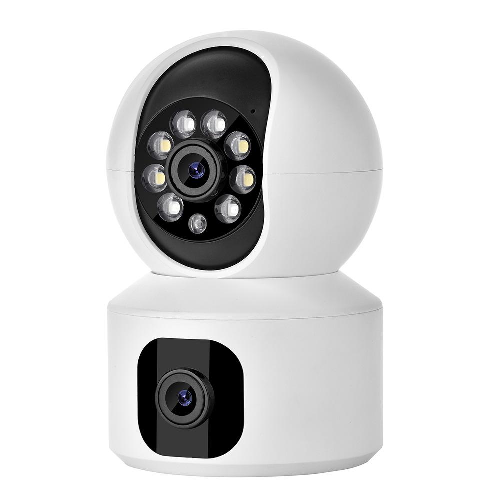 

Xiongmai 360° Dual-Lens HD Wireless Indoor Camera with Mobile Remote 4G Monitor
