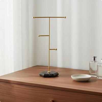 Crossbar Jewelry Stand Detachable Desktop Display Rack Decorative Design Earring