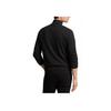 Polo Ralph Lauren Solid Color Zip Collar Long Sleeve Knit Sweater Men sweater Dark-Gray 710954590-001