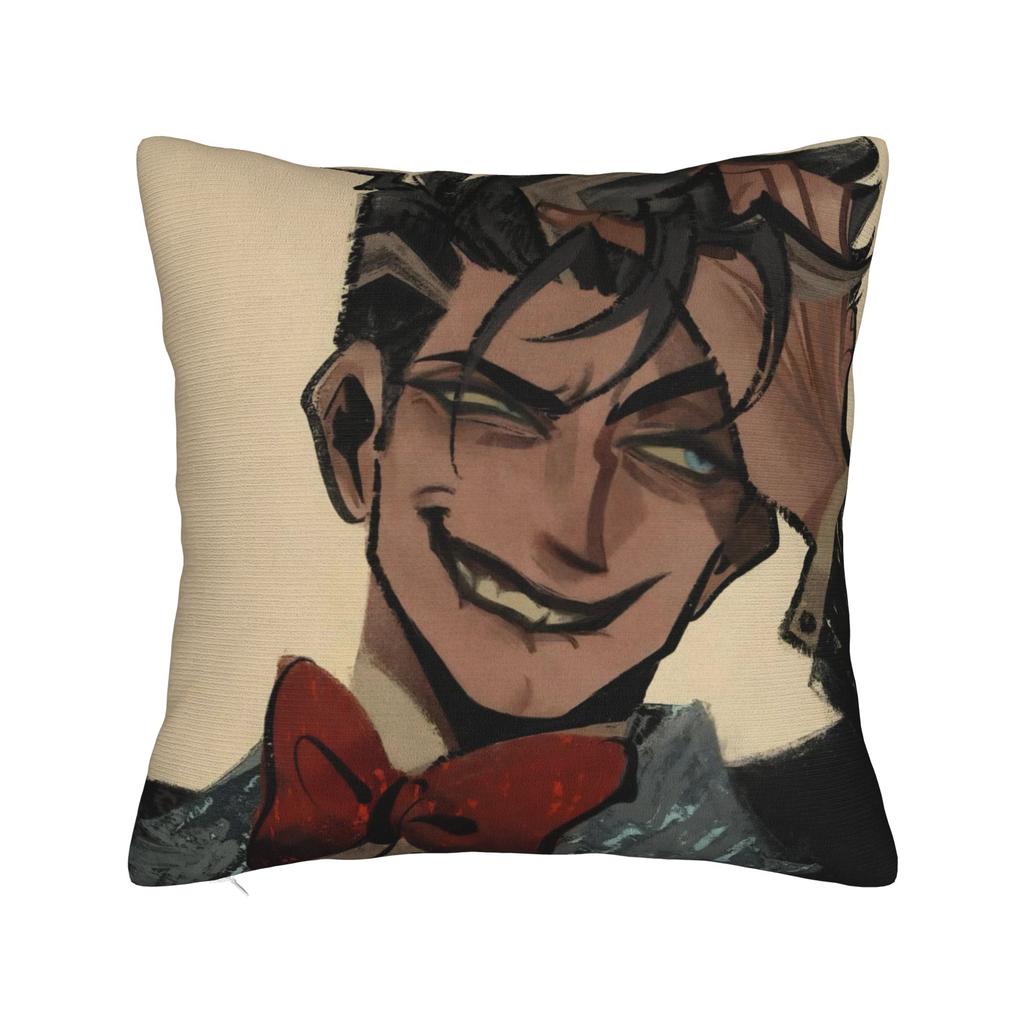 R-Radiostatic Vox Alastor Pillow Cover Accessories Printing Cushion Cover Decorations Pillow Case Cover Home Multiple Sizes