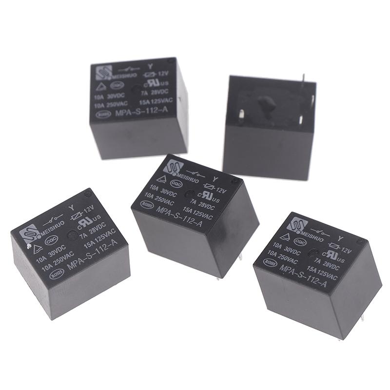 Mpa-S-112-A Relé pro rýžovar Počítačová deska 4 piny 12V 10A Normálně otevřené Stroj na sójové mléko Relé pro rýžovar 4 piny