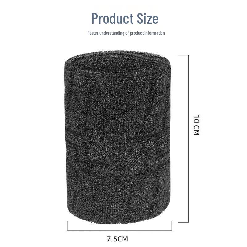 Wristband for Women & Men - Sweat-Absorbent Sports Gear for Fitness, Basketball, Badminton