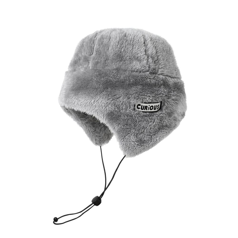 Plush Hat Scarf Cute Bear Pullover Hat New Warm Fluffy Hat Winter