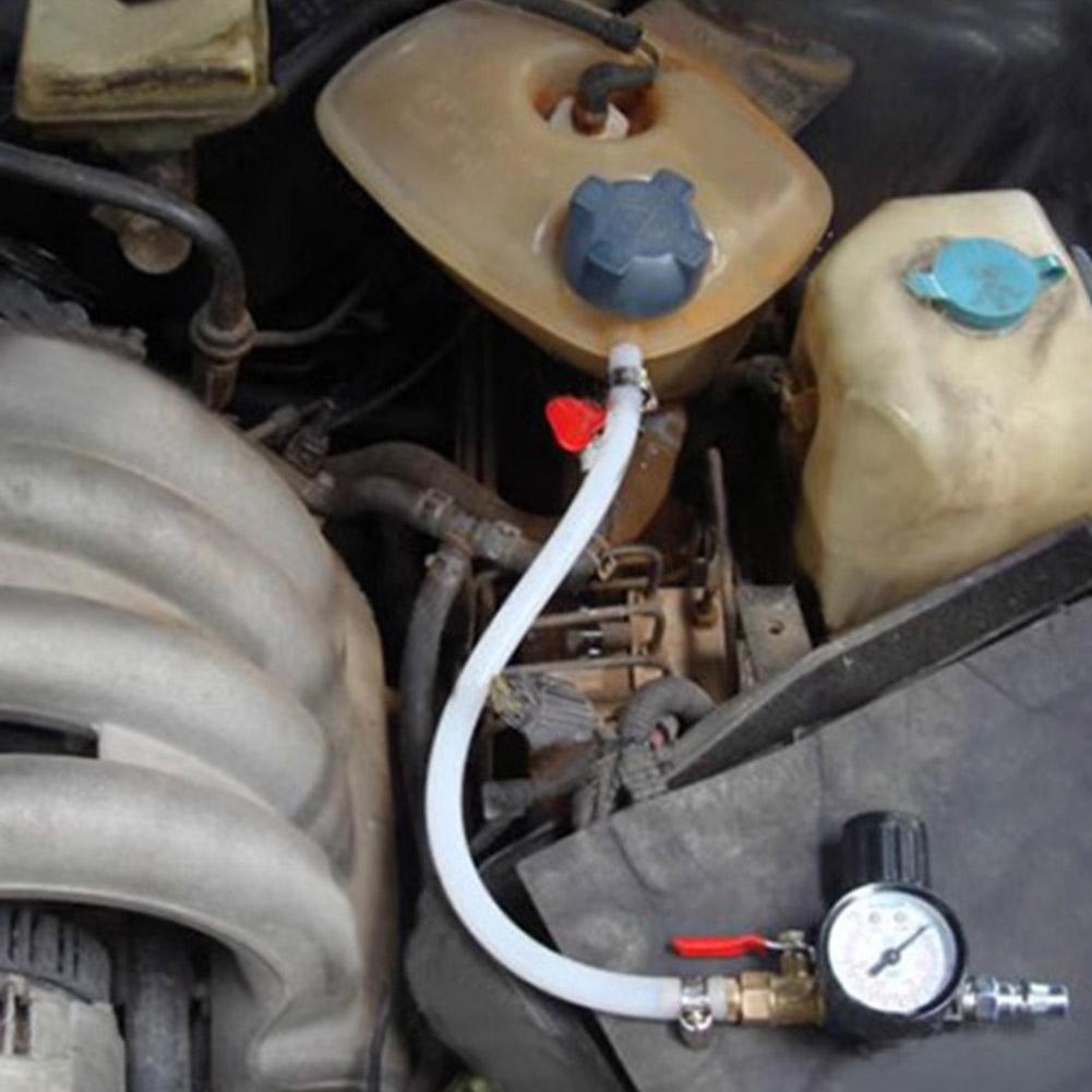 Universal Car Coolant Water Tank Leakage Radiator Pressure Tester Gauge Automotive Inspection Tools Car Accessories