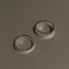 Sterling 925 Fashionable Silver Geometric Adjustable Gear Ring Ideal Couples For