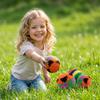 3pcs Kids Bean Bags Soft Fabric Filled Toss Game Set Durable and Lightweight for Indoor Outdoor Play and Skill Development