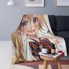 Hololive Blanket Soft Warm Flannel Throw Blanket Bedspread for Bed Living Room Picnic Travel Home Sofa