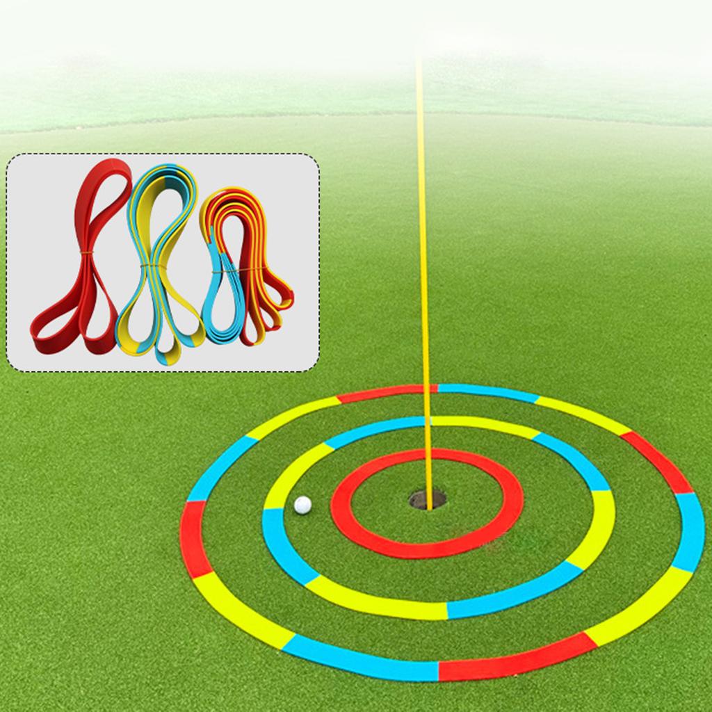 Silicone Golf Targets Circle Putting Pitching Targets Indicator Circle Training Aid for Chipping and Pitching Easy Use