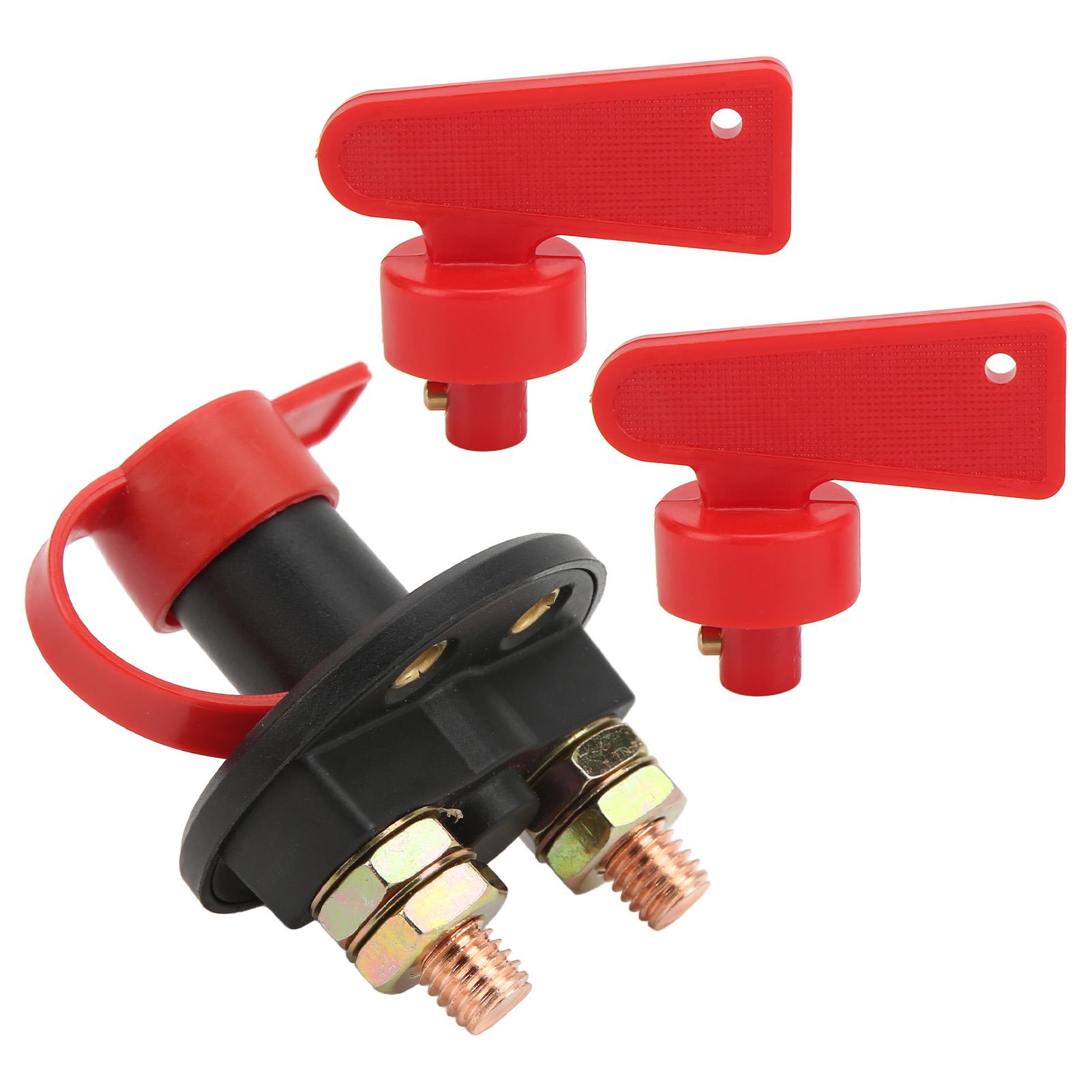 

Выключатель массы аккумулятора автомобиля Отключение питания Килл Изолятор Комплект для транспортного средства Лодки DC 12В-24В