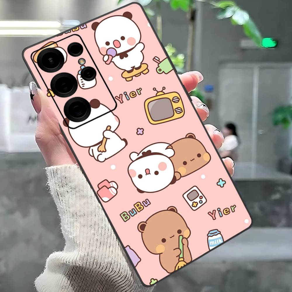 Popular B-Bubu And D-Dudu Phone Case For Samsung S 24 Fe 25 Ultra Plus 20 Lite 21 30 22 23 24 22 Ultra 5G Fundas