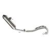 35mm Exhaust Muffler Silencer and Head Pipe for 150cc 200cc 250cc Vertical Engine Dirt Pit Bike Scooter Motorcycle Motorbike St
