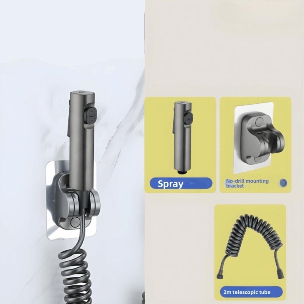 Water-saving Handheld Bidet Sprayer Set High Pressure Hand Bidet Faucet  Toilet Sanitation