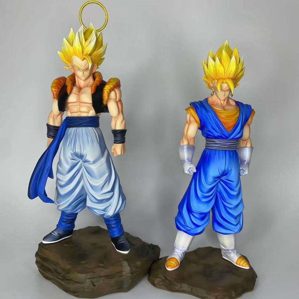 In Stock Anime Dragon Ball Figures Gogeta Vegetto Figures PVC Statue Room Decoration Collection Model Playthings Gifts