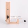 1pc Wooden DIY Hand Stitching Clamp, Adjustable Leathercraft Table Desktop Sewing Clip Tool, DIY Leather Fixing Quilting Tool