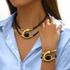 2 Pcs/Set Geometry Bohemian Jewelry Jewelry Accessories Pendant Necklace  for Women