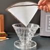5PCS Nylon Coffee Filter Bag Drip Type Household Coffee Strainer High Filtration Rate Overlock Edge Coffee Drip Filter Cafe
