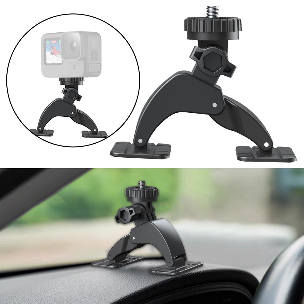 Car Mounted Magnetic Phone Holder Car Fixed Base Shooting Bracket For GoPro Sports Camera M9J8