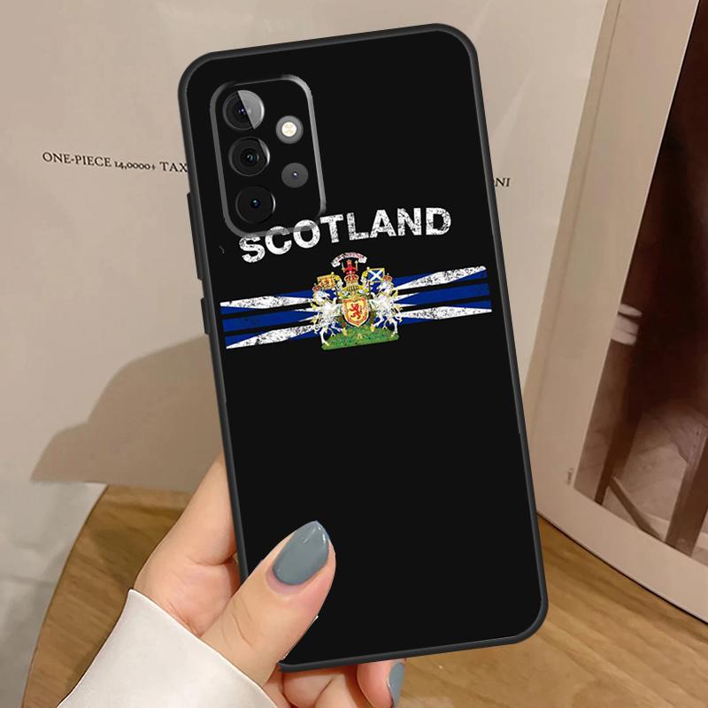 Funda Bandera Escocesa de Escocia Para Samsung Galaxy A15 A16 A17 A26 A36 A56 A55 A35 A52 A32 A12 A53 A33 A13 A14 A34 A54