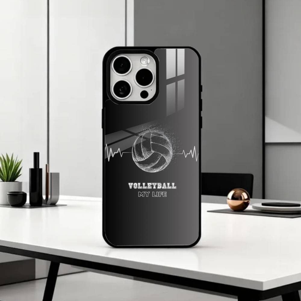 Cool Sport Beach V-Volleyball Phone Case For iPhone17,16,15,14,13,12,11 Plus,Pro Max Magnetic For Magsafe Wireless Charging