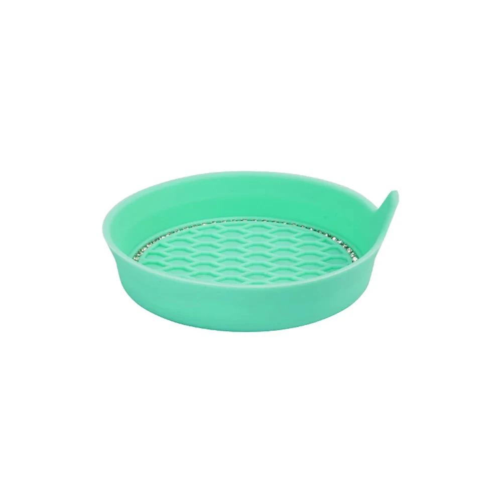 New Non-slip Water Cup Pad Car Coaster Diamond Rhinestone Bling Decoration Anti-skid Rubber Cup Bottle Mat Accessories