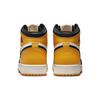 Air Jordan 1 Retro High OG GS Yellow Toe Kids Sneakers Taxi Black Sail 575441-711