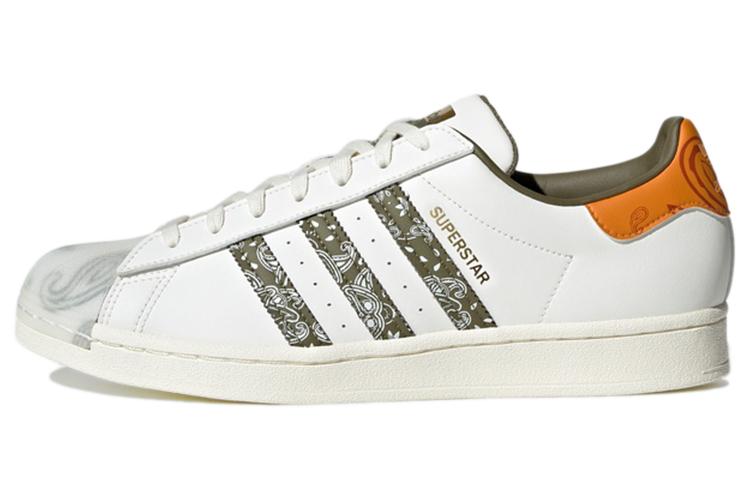 adidas originals Superstar  Bandana  Off White Focus Orange GX3656 36
