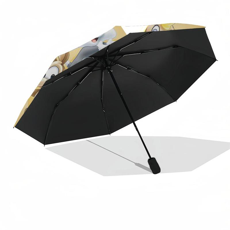 1pc Looney Tunes Umbrella with Plastic Handle,Cartoon Pattern,Suitable for All Seasons Multi-functional Umbrella401