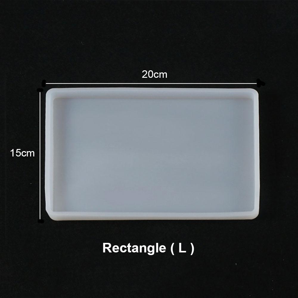 

Silicone for DIY Coaster Resin Epoxy Mold Cup Mat Tray Tea Coaster Resin Molds Silicone Wine Glass Coasters Clay plate Mould
