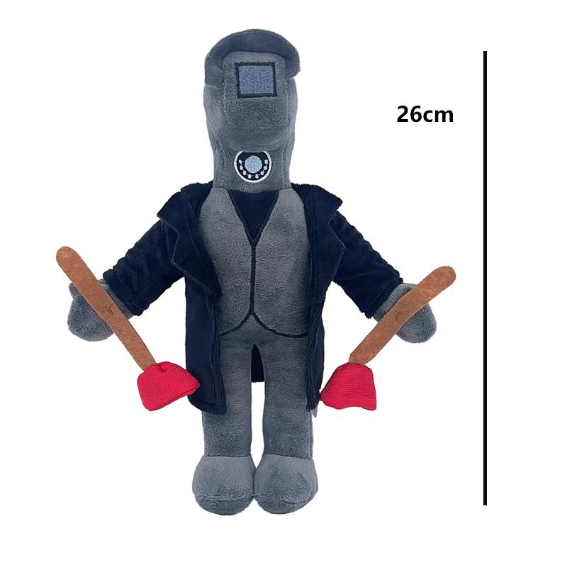 Skibidi Toilet Plush Soft Toy Cameraman TV Man Skibidi Dop Dop Yes Yes Titans Camcordeman Speakerman Speaker Man Doll