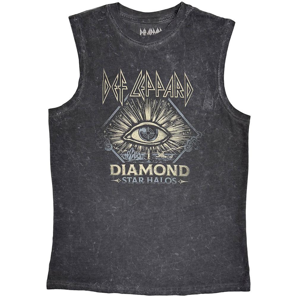 Def Leppard Unisex Adult Diamond Star Halos Tank Top