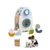 Montessori Holzspielzeug Blöcke Raketen Holzpuzzle Entwickelt die Hand-Auge-Koordination von Kindern Pädagogisches Lernspielzeug für Baby Spiel