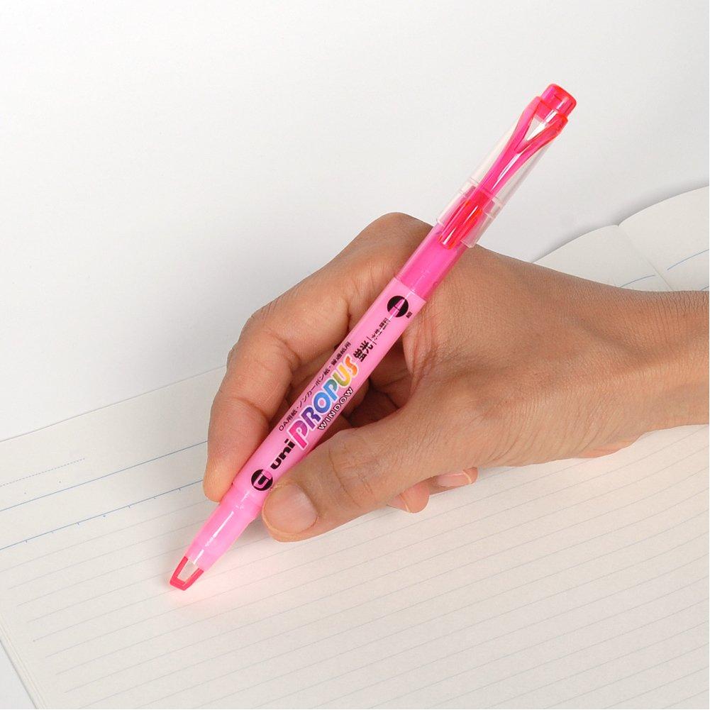 Mitsubishi Pencil Window 5 6cm X 14cm Pro-Pass Highlighter, Colors, PUS-102T.5C,