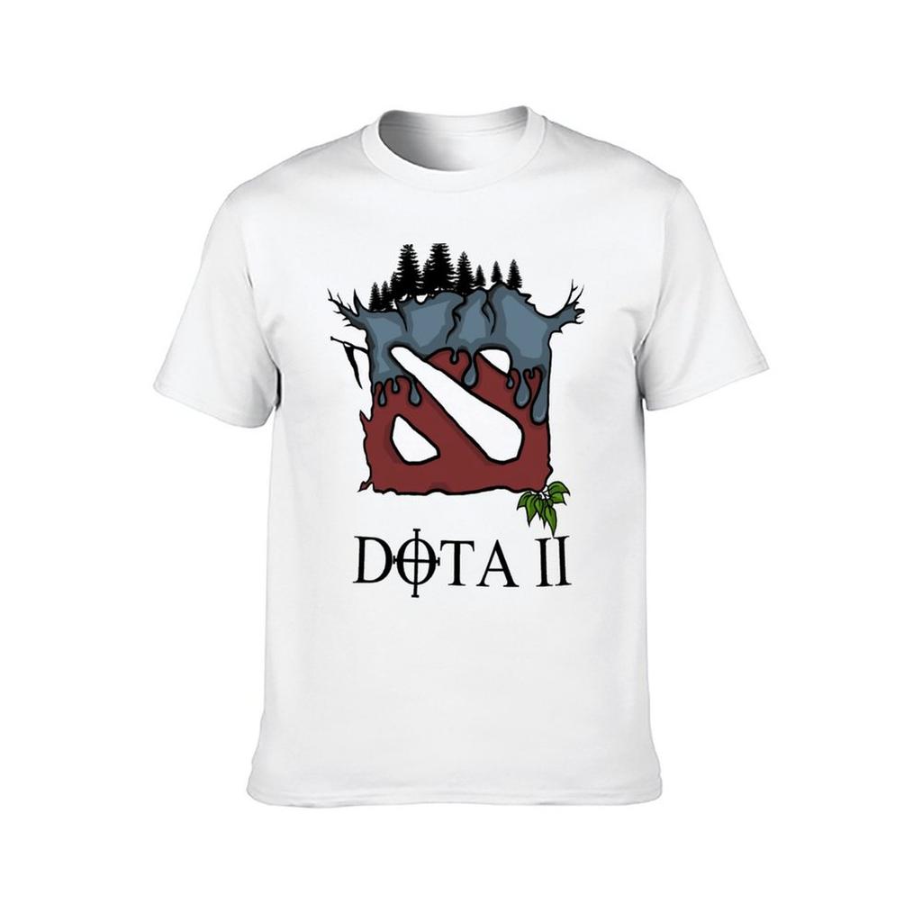 Dota 2 T-Shirt Herren T-Shirt Luxus Baumwoll T-Shirts hohe Qualität T-Shirt