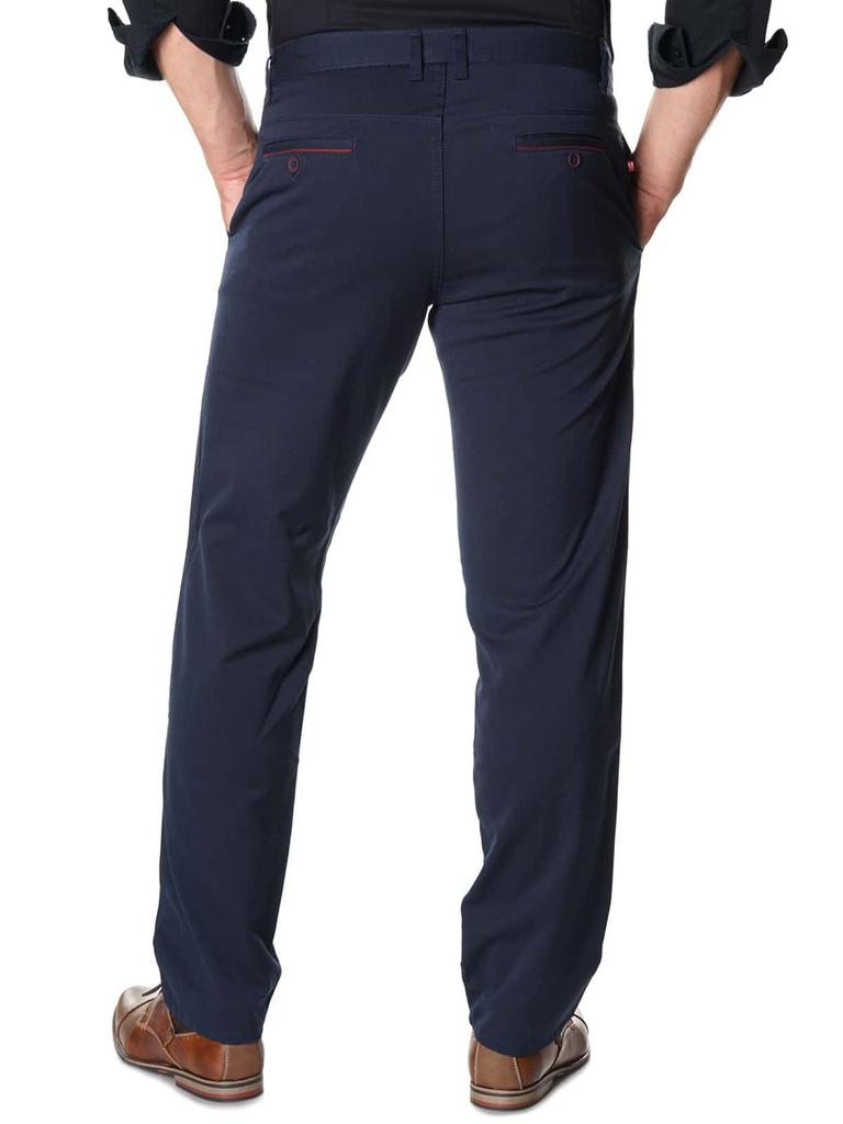 Stanley Heren Chino Broek in Pastelblauw 411-056