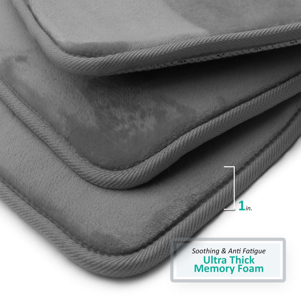 Bathroom Carpet Toilet Cushion Cover Microfiber Absorbent Non-Slip Mat Three-piece Set=U-shaped 40*60cm+50*50cm U+50*80cm