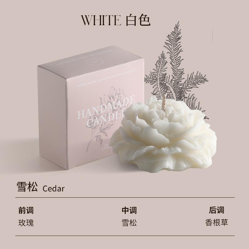 Scented Candle Camellia Premium Fragrance Ornament