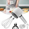 Tragbarer Mixer Küchenwerkzeuge Handmixer Elektrischer Lebensmittelprozessor Set Milchaufschäumer Eierschläger Kuchenbacken Knetmaschine