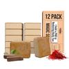 Ghar Soaps Sandalwood And Saffron Handmade Bath Soaps Pack Of 1 (100GX12) For Daily Cleansing And Naturally Radiant Looking Skin