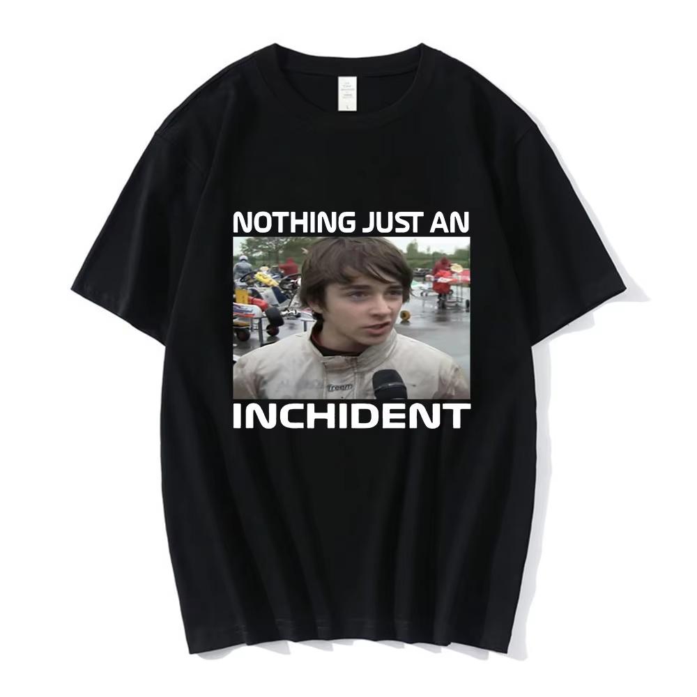 

Charles Leclerc 100cotton Unisexs shirt Summer oversized Funny interview shirt Short Sleeve Womens Y2k Hip Hop Streetwear Tshirt S