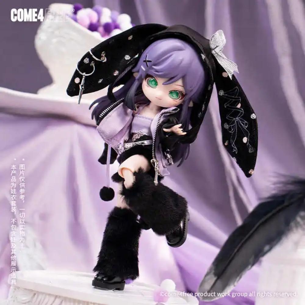 Bonnie 1/12 Bjd Puppen Kleidung Ob11 Süßes Date 23 24 Valentinstag Edition Kürbismädchen DIY Anziehfigur Kinder Niedliches Spielzeug