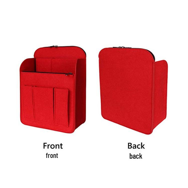 Filz Rucksack Organizer: Reise-Einsatz mit großer Kapazität und Mehrfachtaschen-Einteilung