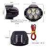 Aoling Motorcycle Headlight 6LED, General Purpose Headlight LED 12V Fog