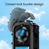 Camera Frame Case with Magnetic Quick-Release Base Anti-Fall Enclosed Lock