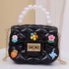 Ručne vyrobená záplata DIY mini taška reťazka crossbody taška princezná taška detská peňaženka na drobné gélová taška