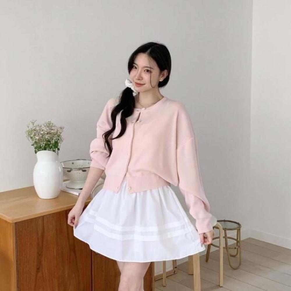 New Arrivals Open Run Women Oversized Pullover Cardigan