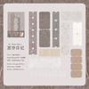 30pcs/lot Memo Pads Material Paper Time Between Pages Diary DIY Scrapbooking Junk Journal Retro Background Decoration Paper