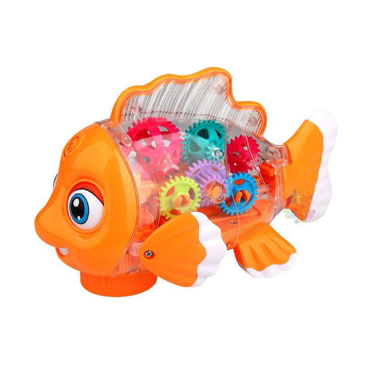 

Универсальная ходячая качалка, электрическая прозрачная музыкальная игрушка с мигающим светом, детская игрушка, электрическая прозрачная игрушка с шестеренками, рыба, светящиеся музыкальные игрушки