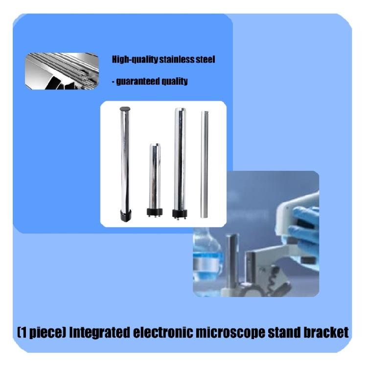 Multipurpose Adjustable Microscope Stand Holder Heavy Duty Iron Construction For Academic Research And Observation Needs